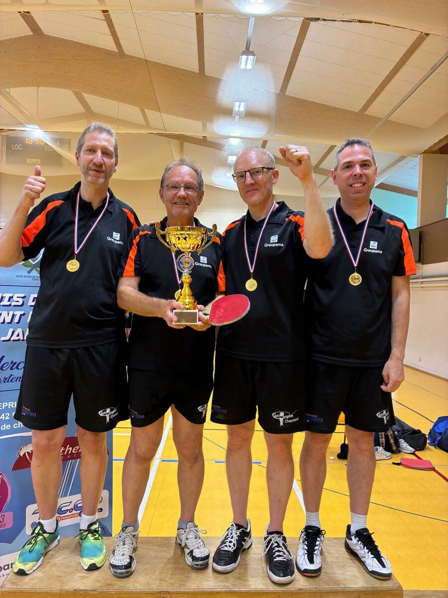 TItre et Barrages Phase 2 - L'équipe 1 Championne
