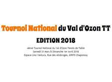 4iéme Tournoi National du Val D'Ozon TT