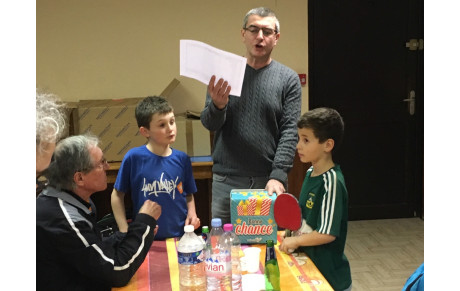 Tirage de la tombola